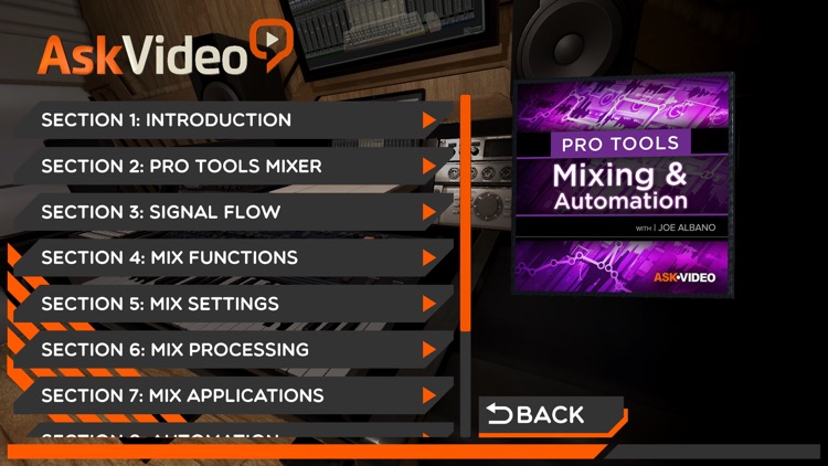 Mixing & Animation Course 104