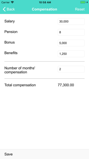 Bech-Bruun Employment Law Calc(圖5)-速報App