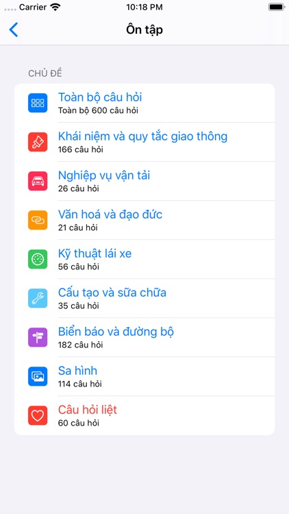 600 - Câu Hỏi Giấy Phép Lái Xe screenshot-4