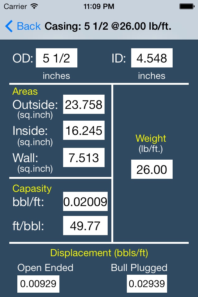 Directional Drilling Calc. screenshot 3