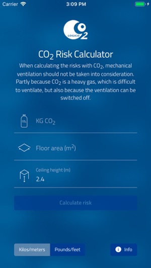 CO2 Risk Calculator