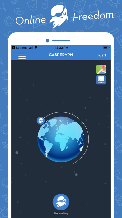 CasperVPN screenshot 2