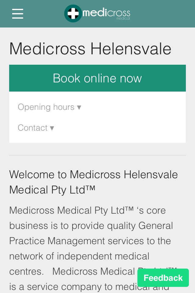 Medicross Medical Centres screenshot 3