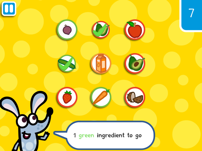 Boj Smoothies, game for IOS