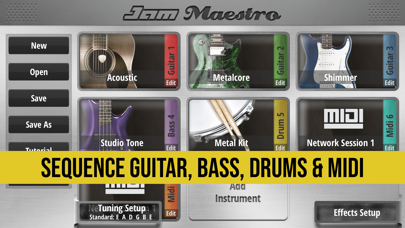 Jam Maestro: create guitar tab