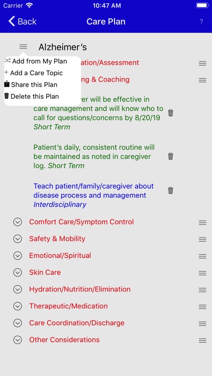 Care Planning Made Easy screenshot-3