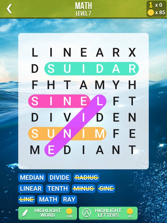 Game of Word - Word Search screenshot 2