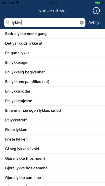 Norske uttrykk screenshot-3