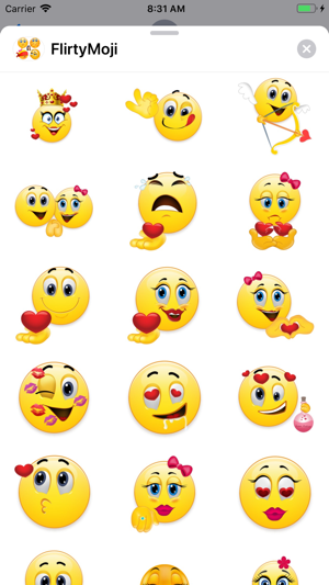 FlirtyMoji - Flirting Emojis(圖6)-速報App