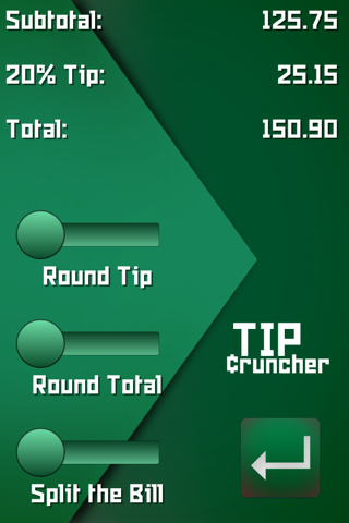 TipCruncher screenshot 2