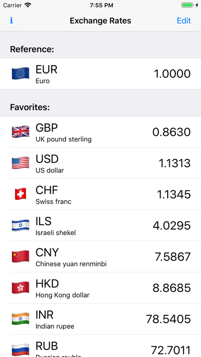 How to cancel & delete ECBCurrencies from iphone & ipad 1