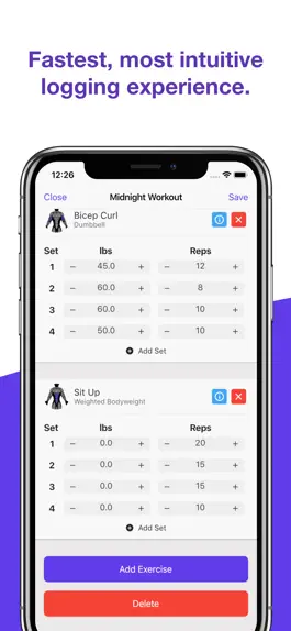 Game screenshot Liftify - Workout Gym Tracker hack