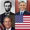 This app is perfect for learning the 46 presidents of the United States of America or for testing your knowledge