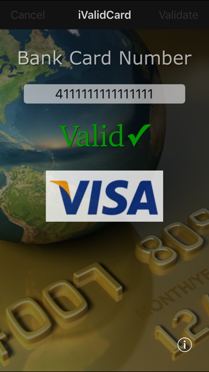iValidCard