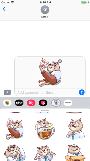 Boss Cat Stickers(圖4)-速報App