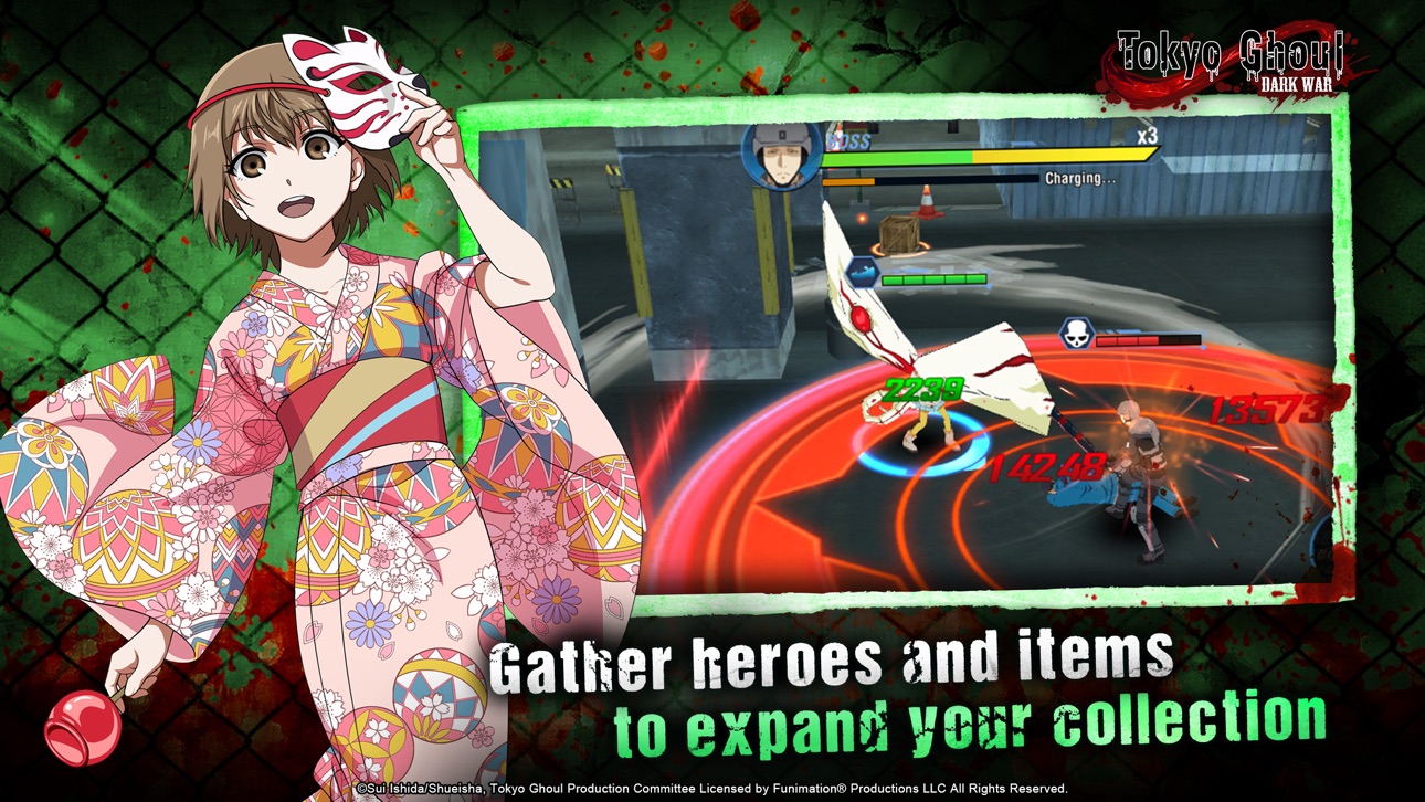 Tokyo Ghoul: Dark War - Free Hack screenshot 4 - iOS game interface