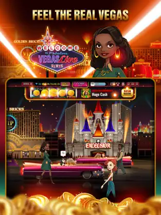 Captura de Pantalla 2 Vegas Live Slots Casino iphone