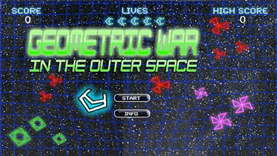 How to cancel & delete Geometric War In The Outer Space from iphone & ipad 1