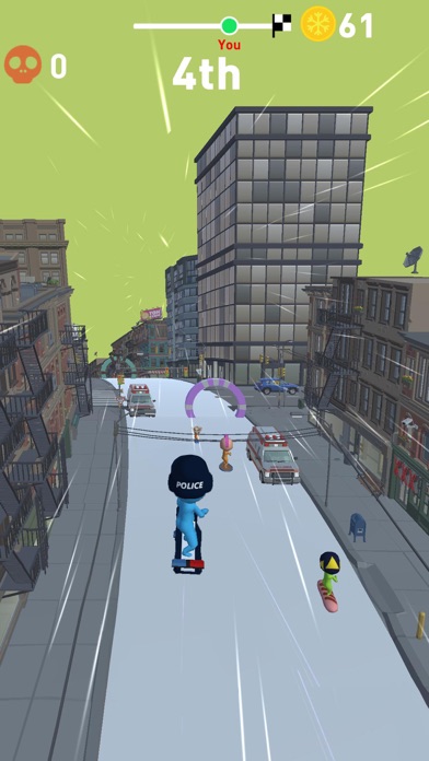 Snowboard Race 3D screenshot 4