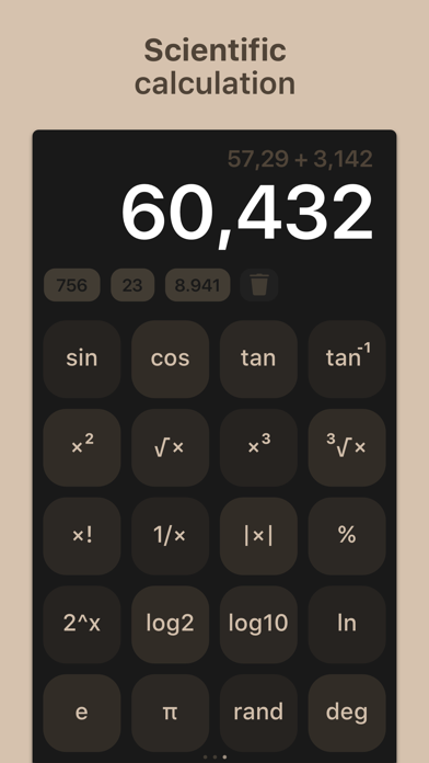 Calculator M+ screenshot 4