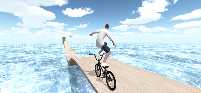 BMX Space, game for IOS