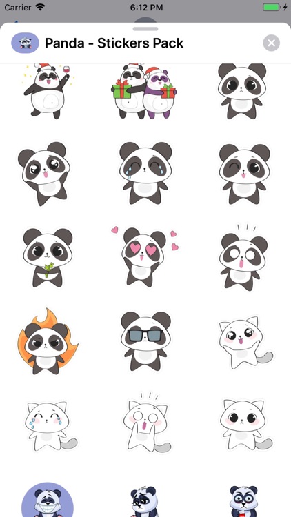 Panda - Stickers Pack screenshot-9