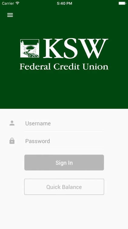 KSW FCU Mobile Banking