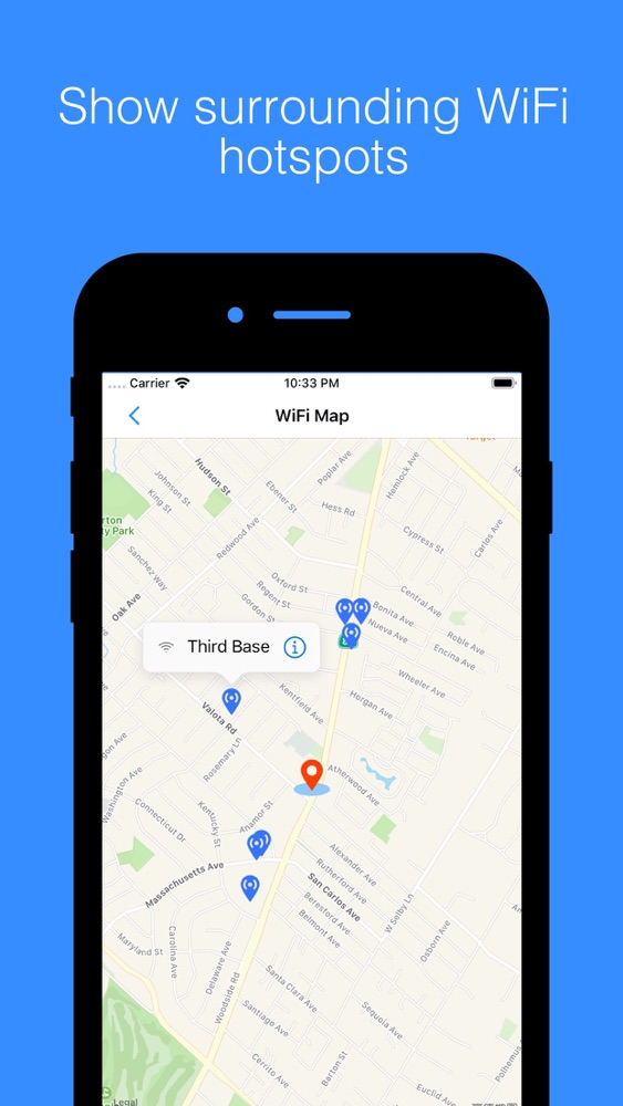 WiFi Around - Nearby Hotspots App for iPhone - Free Download WiFi ...