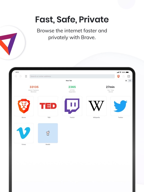 Brave Web Browser screenshot