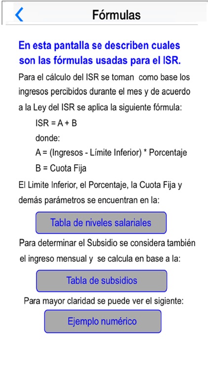 Calculadora del ISR