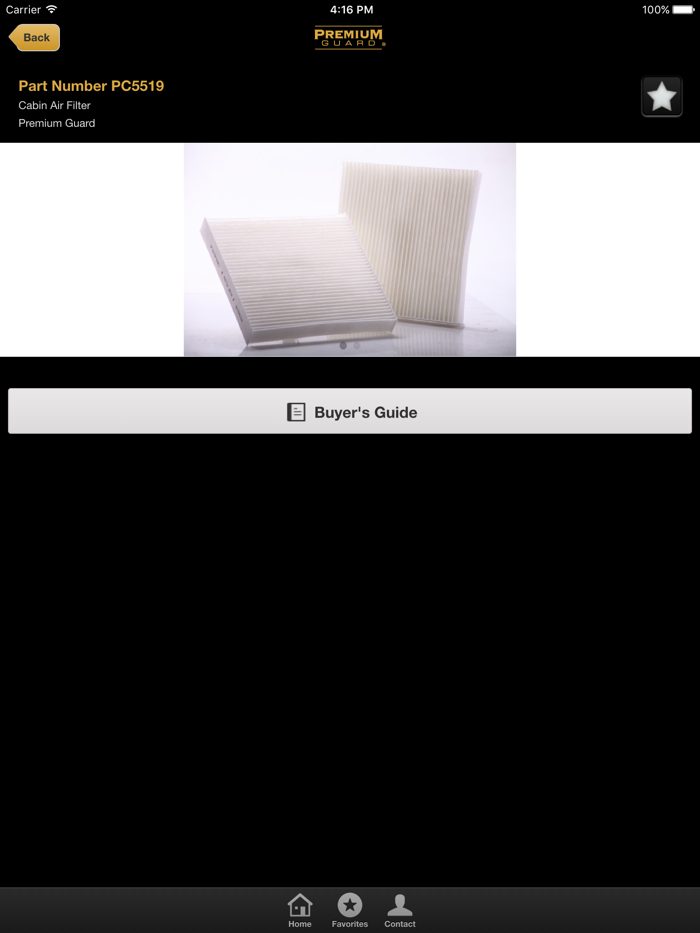 Premium Guard Filters