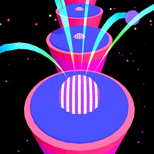 Jump Ball Hop - Stack Color 3D iOS App