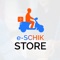 E-schik store app, allows store vendors to manage their store in a single place