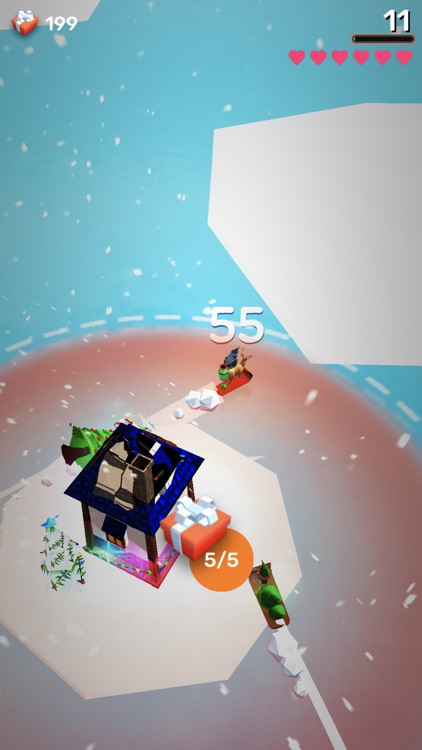 XMAS RUSH: Snow, Race & Gifts screenshot-8