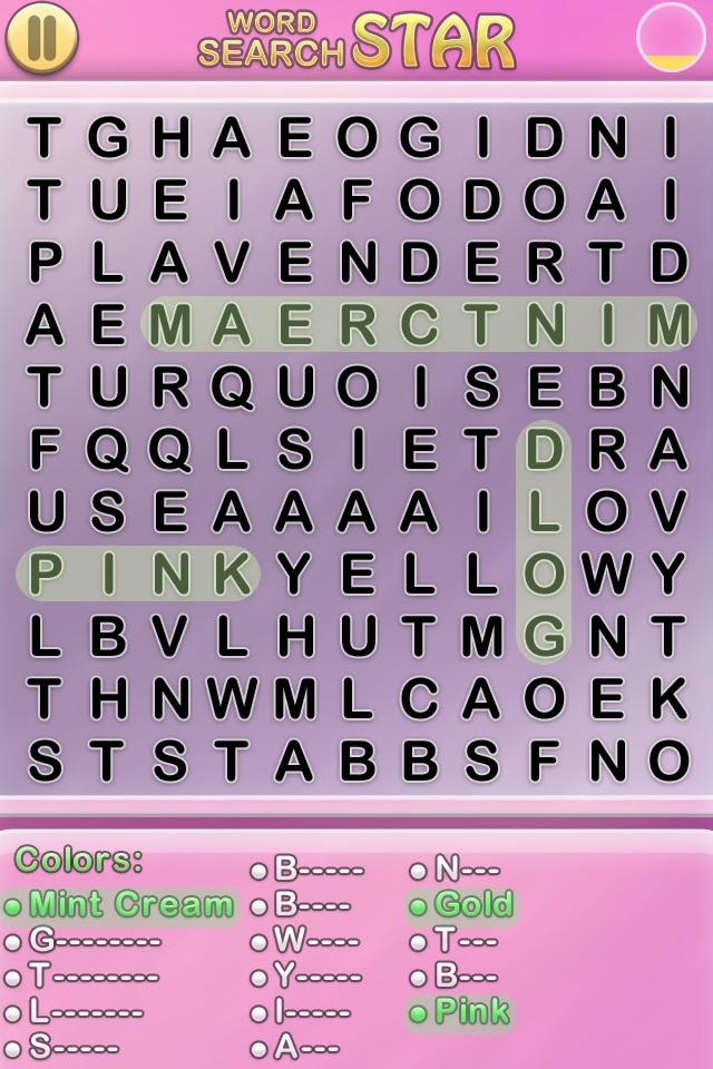 ⋆Word Search screenshot 3