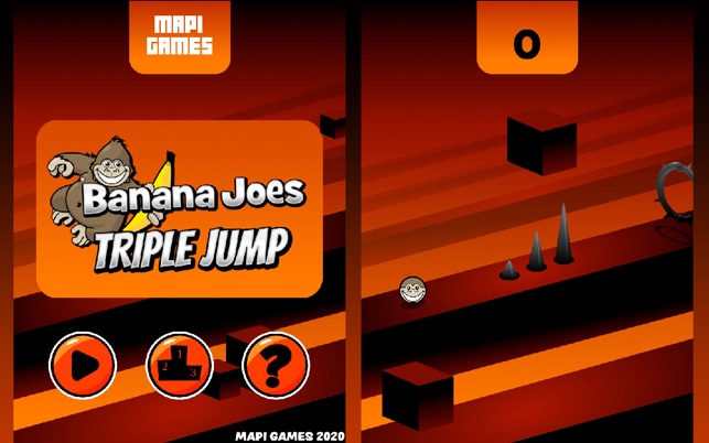 Banana Joes Triple Jump, game for IOS