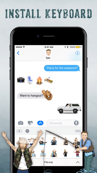 How to cancel & delete FGLmoji by Florida Georgia Line from iphone & ipad 4