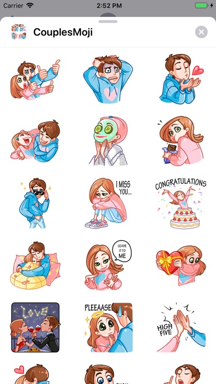 CouplesMoji - Stickers Pack