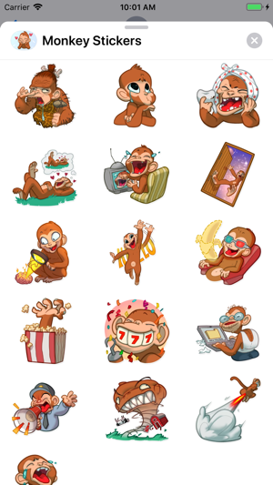 Monkey Stickers(圖3)-速報App