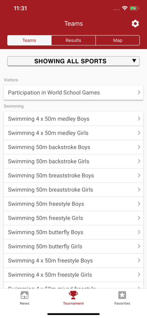 World School Games U13(圖2)-速報App