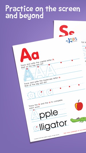 Learning worksheets for kids