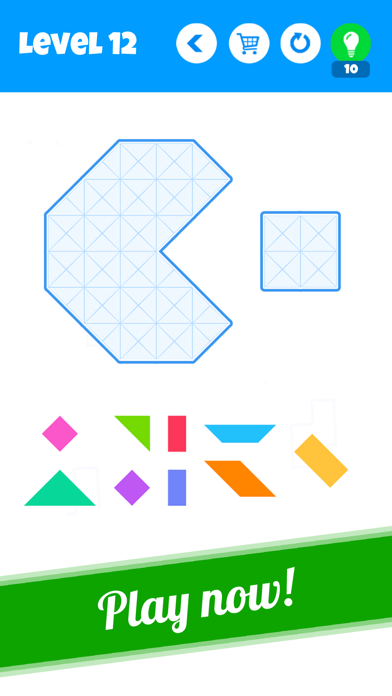 Blocks - New Tangram Puzzles screenshot 4
