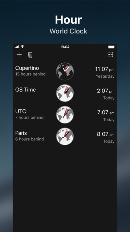 Hour - World Clock by seense screenshot-0