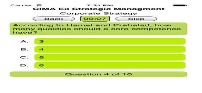 CIMA E3 Strategic Management(圖6)-速報App