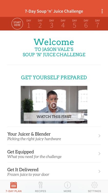 Jason’s Soup + Juice Challenge