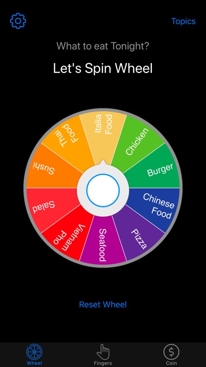 Tiny Decisions - Spin Wheel