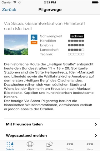 Pilgern in Niederösterreich screenshot 2