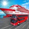 Tourist Transport Ship is an ultimate game compilation for tourist bus driver and boat driving simulator lovers