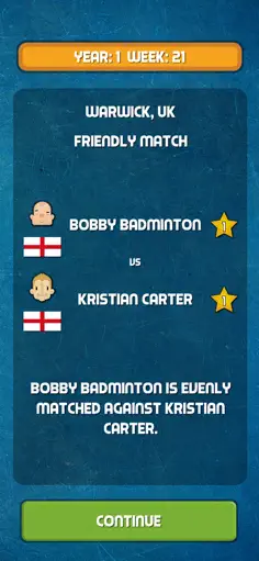 Badminton Manager - Screenshot 3