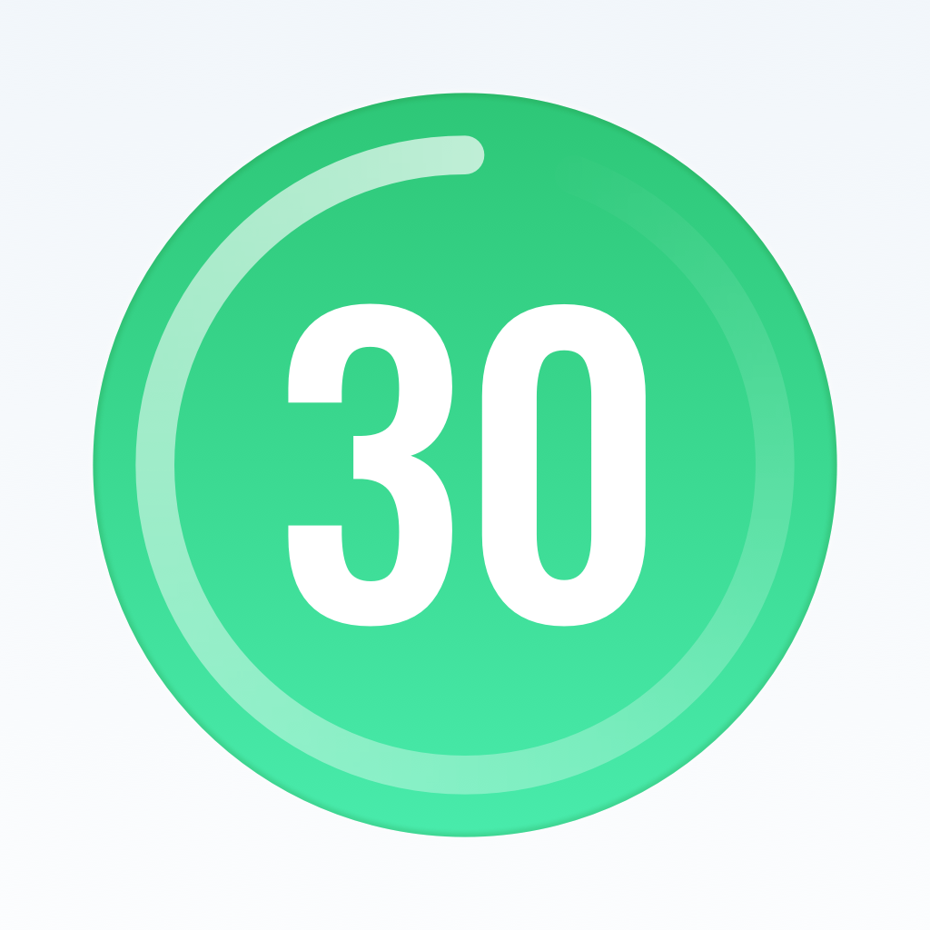 30 Day Fitness App Icon